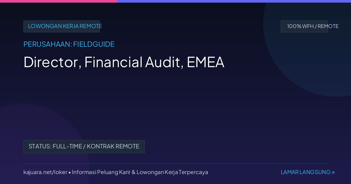 Director, Financial Audit, EMEA