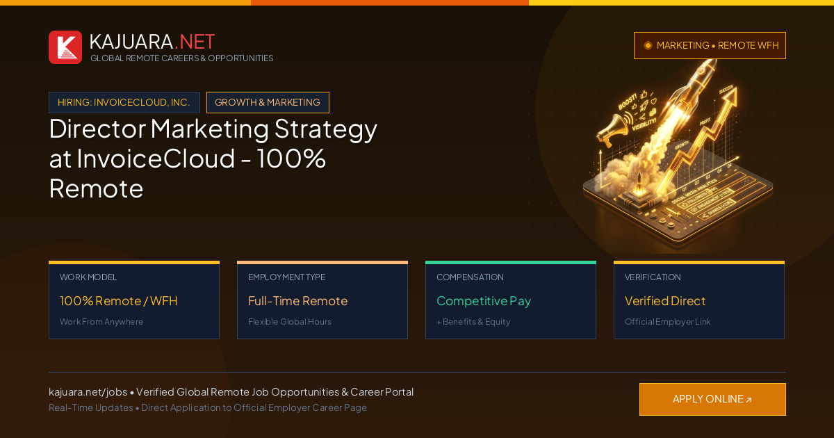 Director Marketing Strategy at InvoiceCloud - 100% Remote WFH