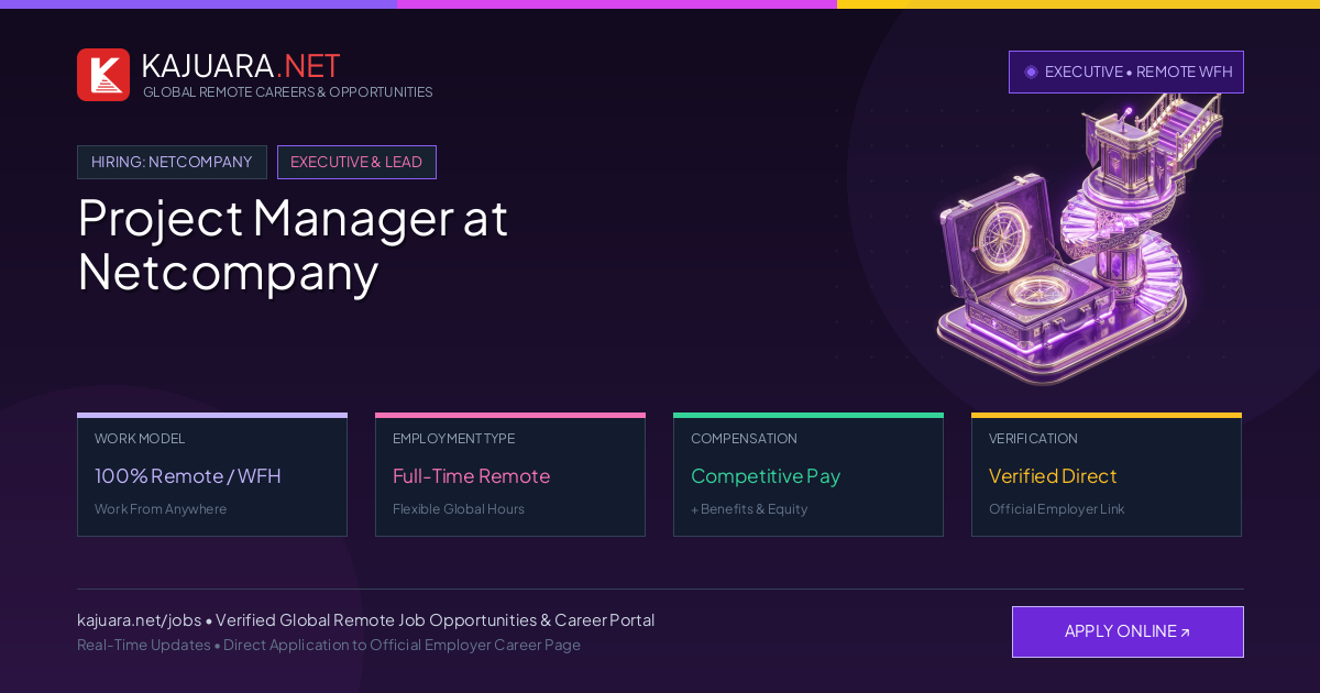 Project Manager at Netcompany (100% Remote WFH)