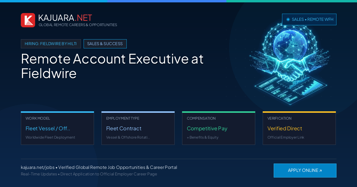 Remote Account Executive at Fieldwire - Work From Home