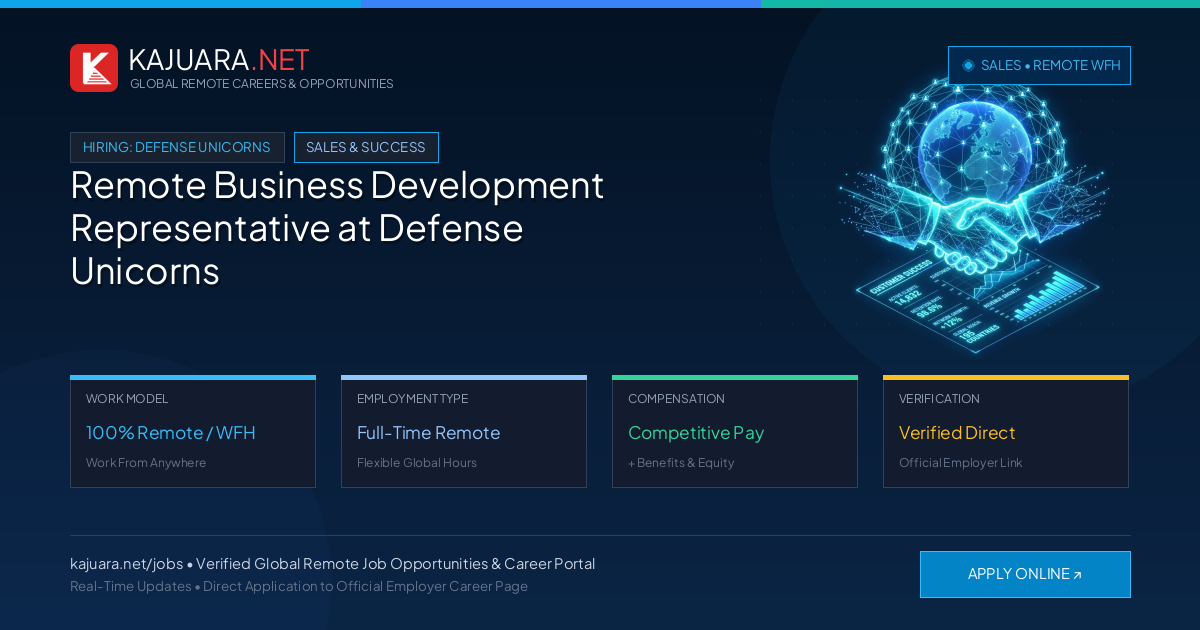 Remote Business Development Representative at Defense Unicorns