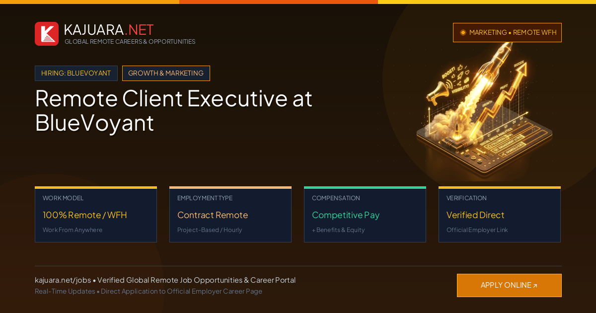 Remote Client Executive at BlueVoyant - Work From Home