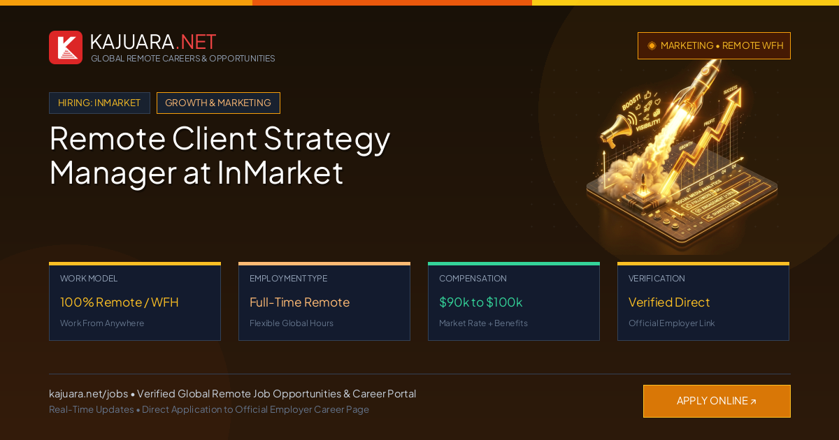 Remote Client Strategy Manager at InMarket - Work From Home