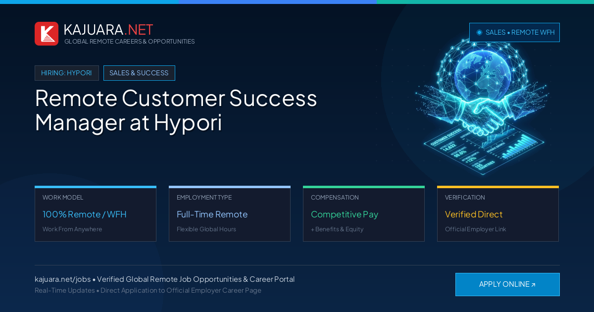 Remote Customer Success Manager at Hypori - Work From Home