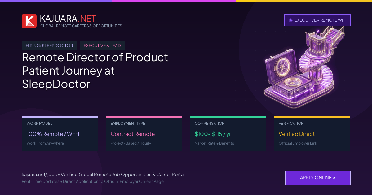 Remote Director of Product Patient Journey at SleepDoctor - WFH