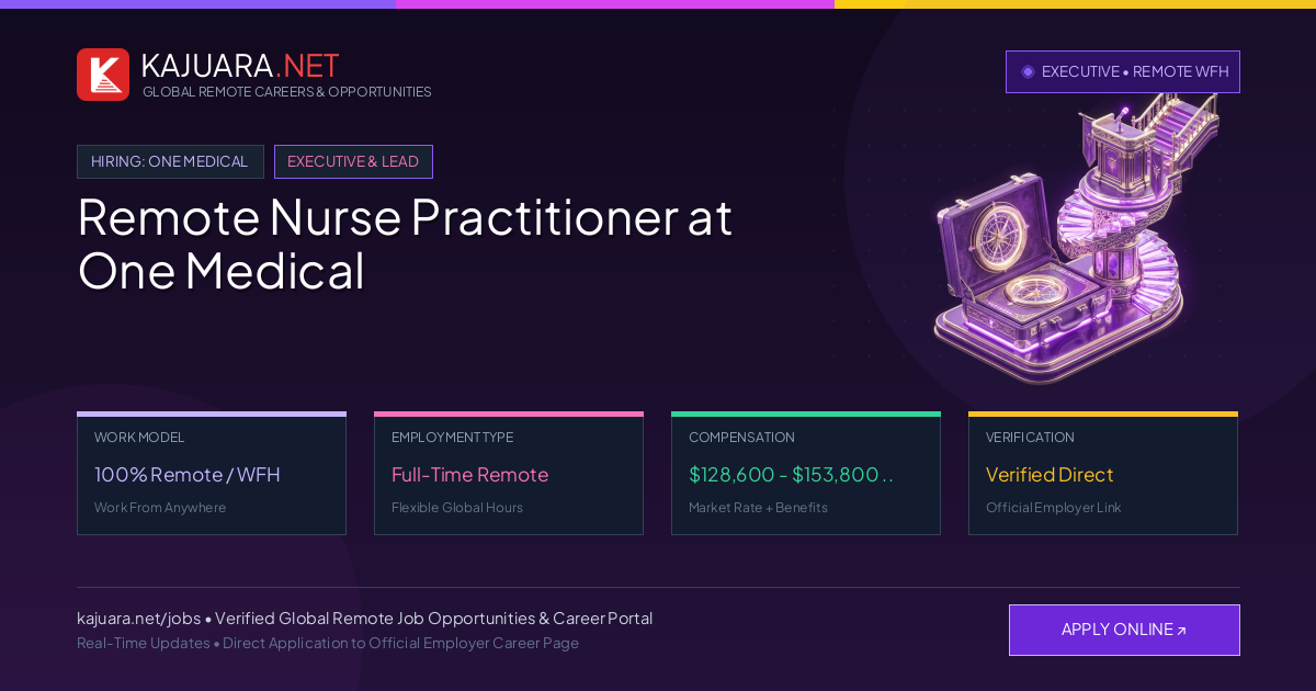 Remote Nurse Practitioner at One Medical - Work From Home