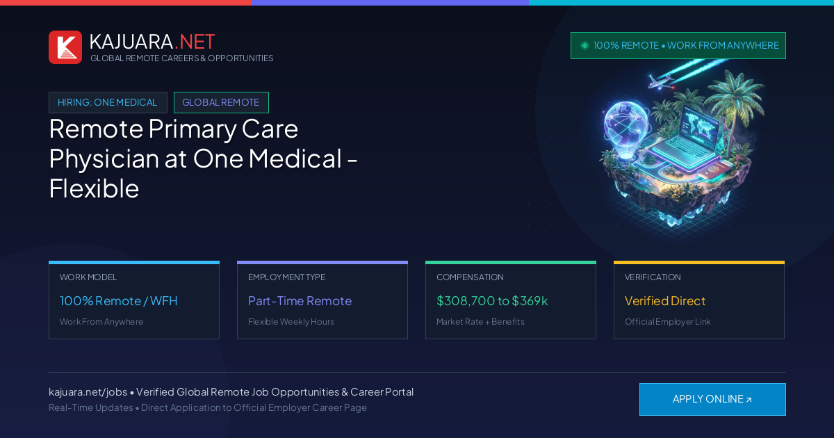 Remote Primary Care Physician at One Medical - Flexible WFH