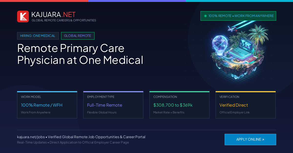 Remote Primary Care Physician at One Medical - Work From Home