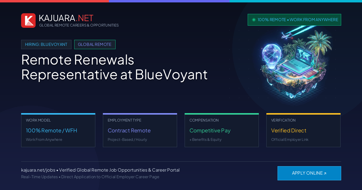 Remote Renewals Representative at BlueVoyant - Work From Home