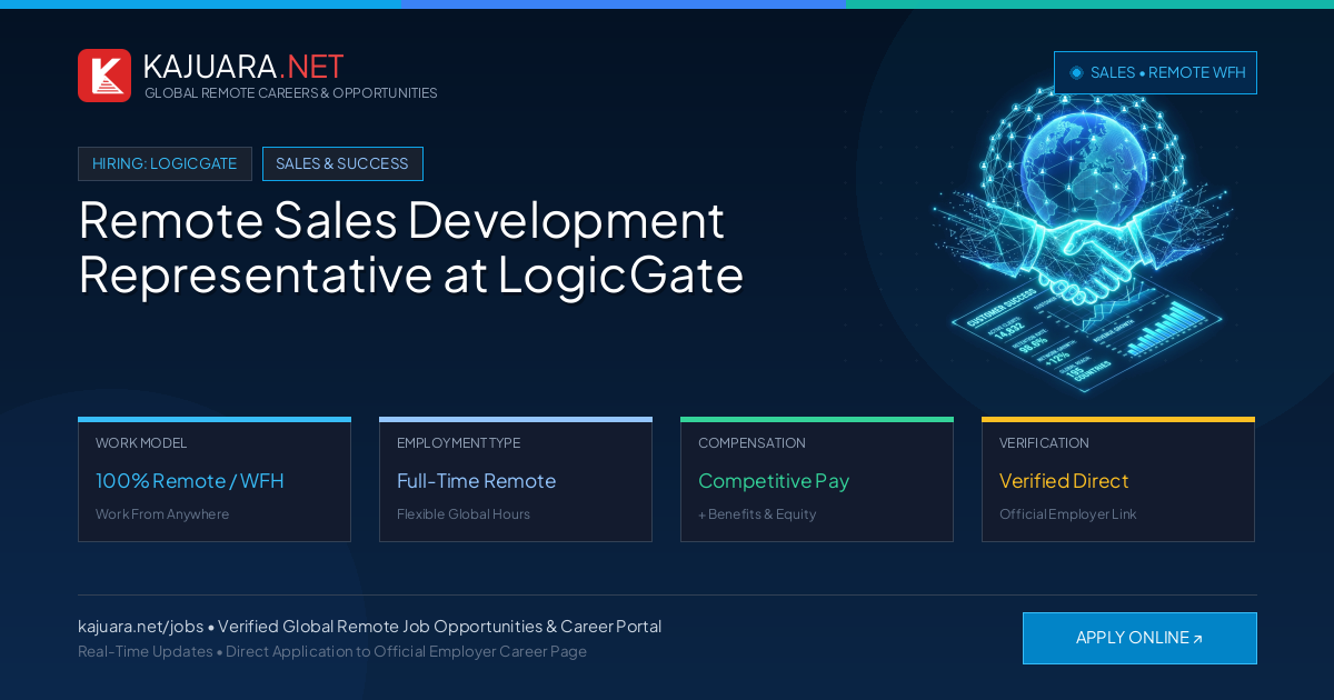 Remote Sales Development Representative at LogicGate - Work From Home