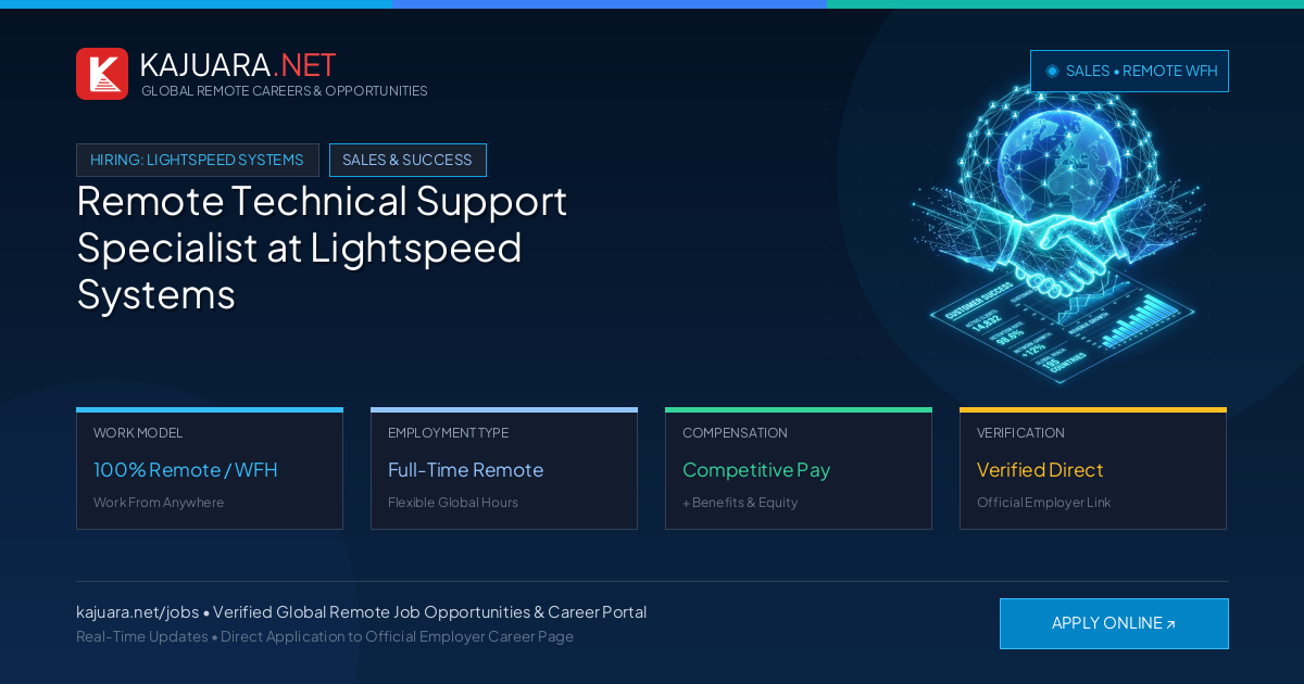 Remote Technical Support Specialist at Lightspeed Systems WFH