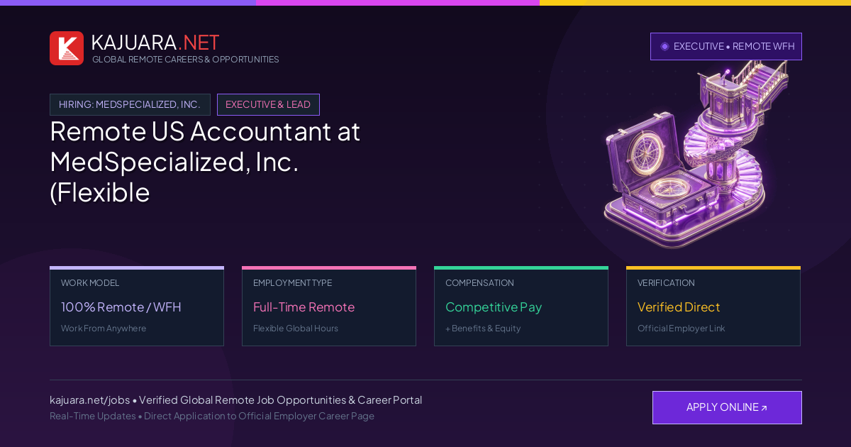 Remote US Accountant at MedSpecialized, Inc. (Flexible WFH)
