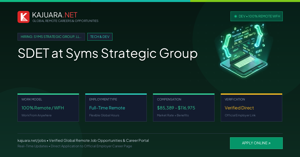 Syms Strategic Group, LLC (SSG)