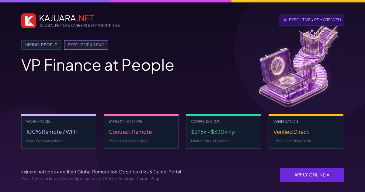 VP Finance at People (100% Remote WFH)